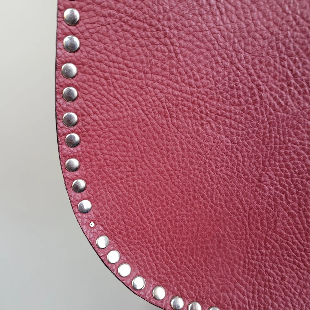 Sofia Ferrari red studded saddlebag - Picture 5 of 10